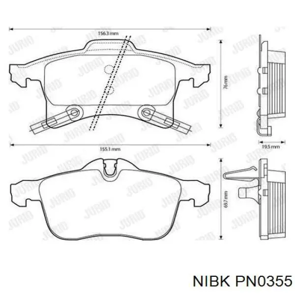 Pastillas de freno delanteras Opel Corsa X12