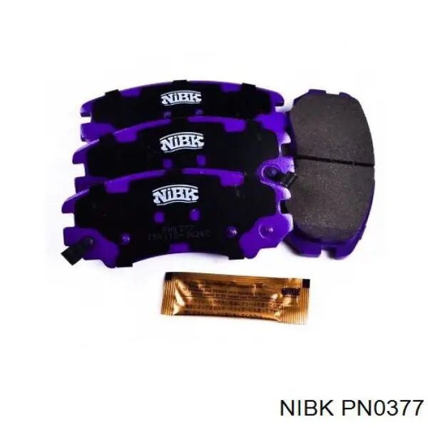 Pastillas de freno PN0377 Nibk