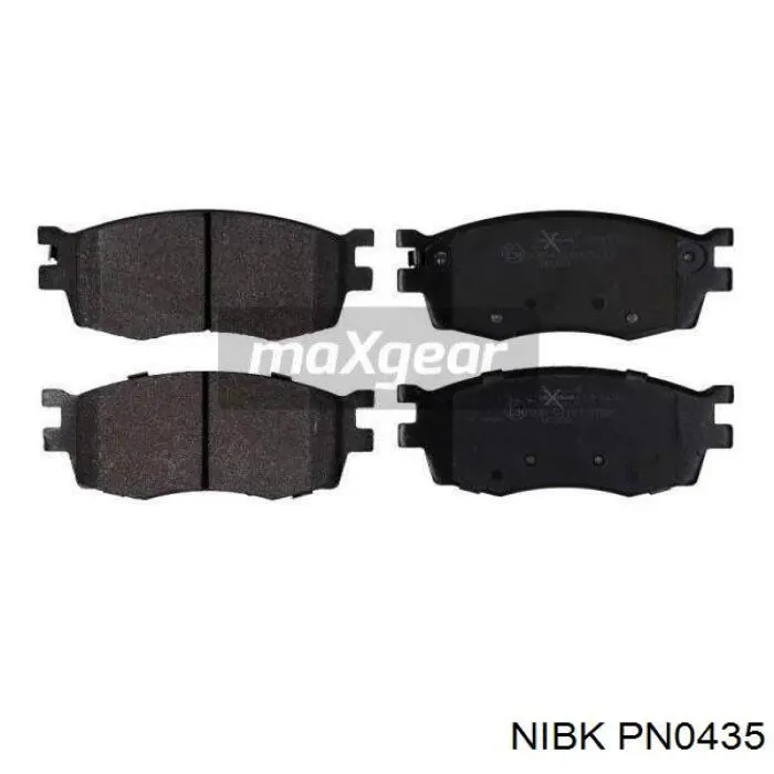 Comprar PN0435 Nibk Pastillas delanteras de freno