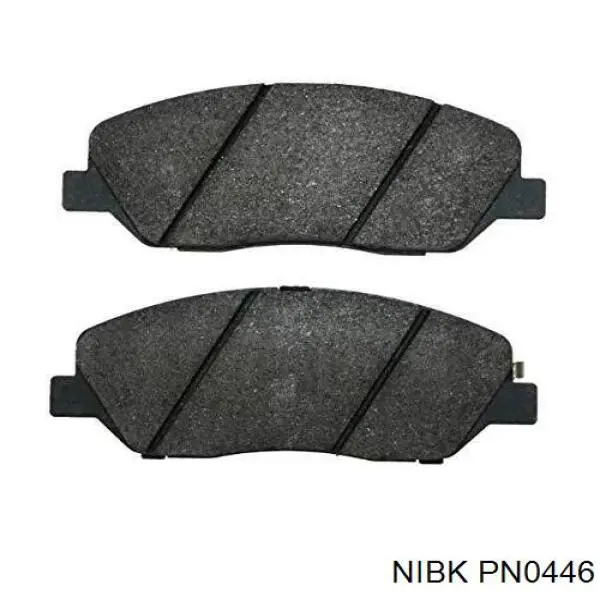 Pastillas freno delanteras Nibk PN0446 precio, desde 27,91 EUR