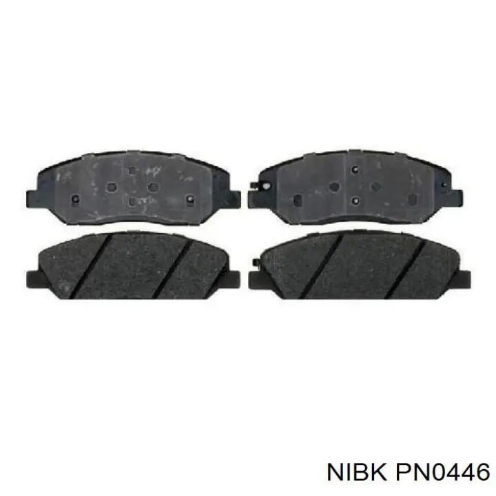Comprar PN0446 Nibk Pastillas delanteras de freno