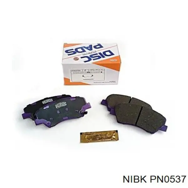 Comprar PN0537 Nibk Pastillas delanteras de freno