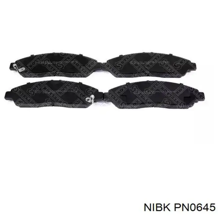 Comprar PN0645 Nibk Pastillas delanteras de freno