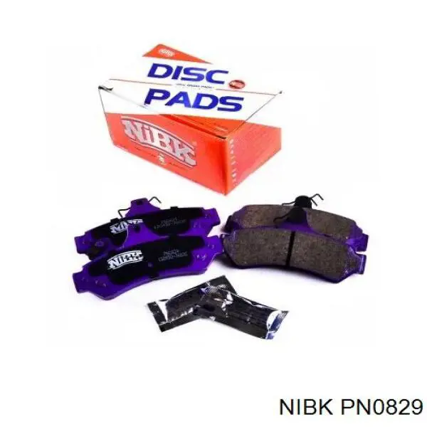 Comprar PN0829 Nibk Pastillas de freno traseras