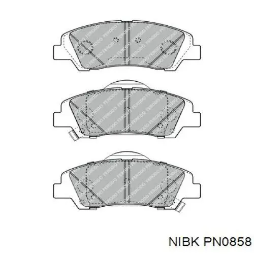 Comprar 58101B4A00 Hyundai/Kia Pastillas delanteras de freno