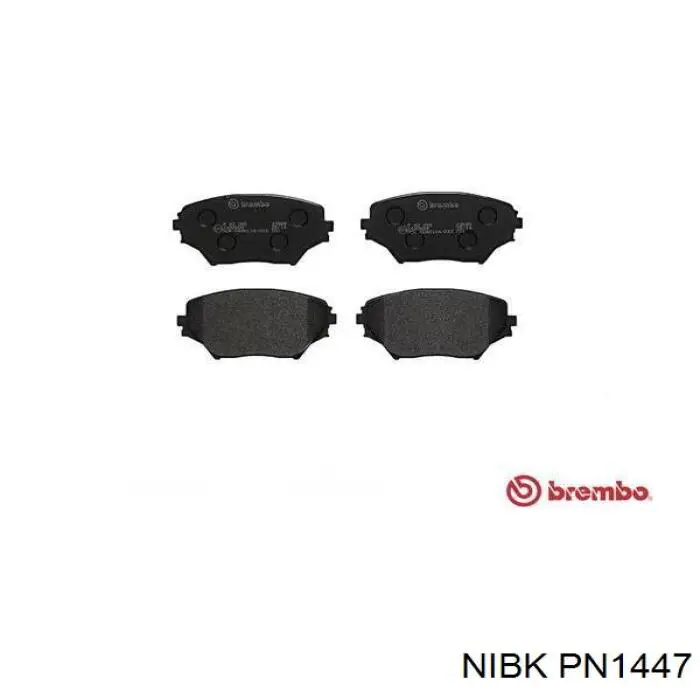 Pastillas de freno delanteras Toyota RAV4 2 XA2