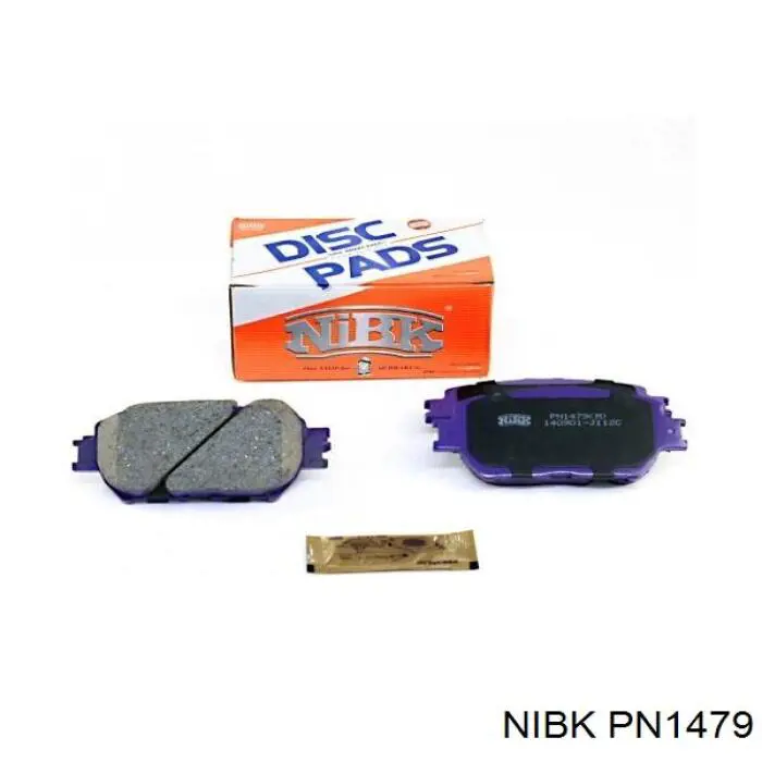 Comprar PN1479 Nibk Pastillas delanteras de freno