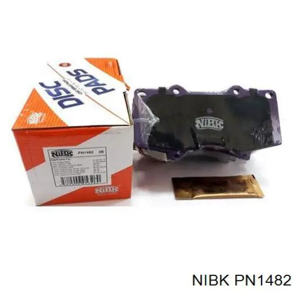 Pastillas de freno PN1482 Nibk