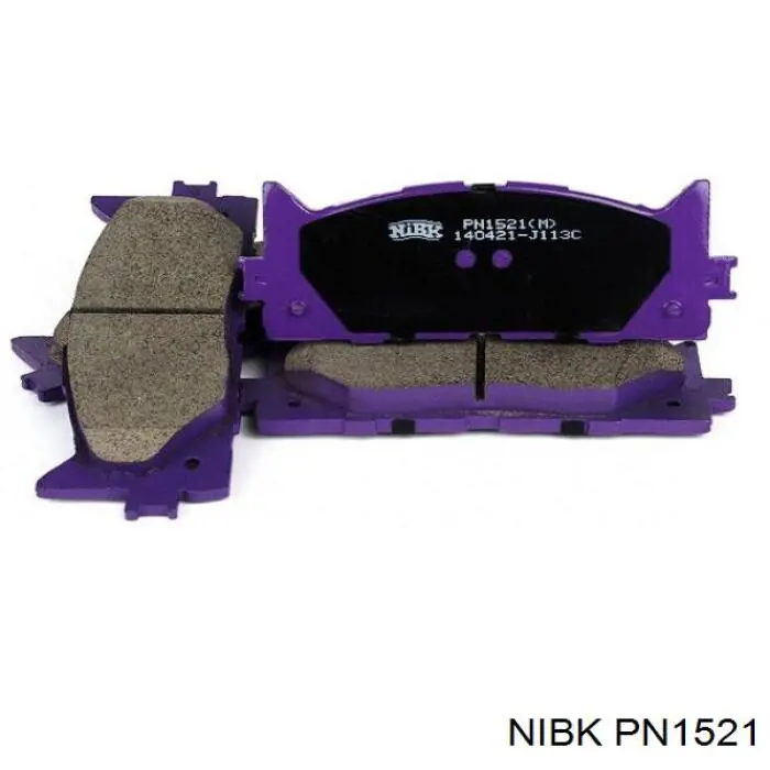 Comprar PN1521 Nibk Pastillas delanteras de freno