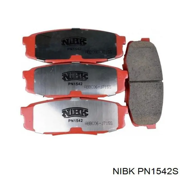 Comprar PN1542S Nibk Pastillas de freno traseras