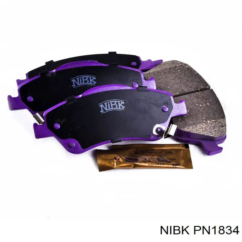 Pastillas freno delanteras Nibk PN1834 precio, desde 24,88 EUR