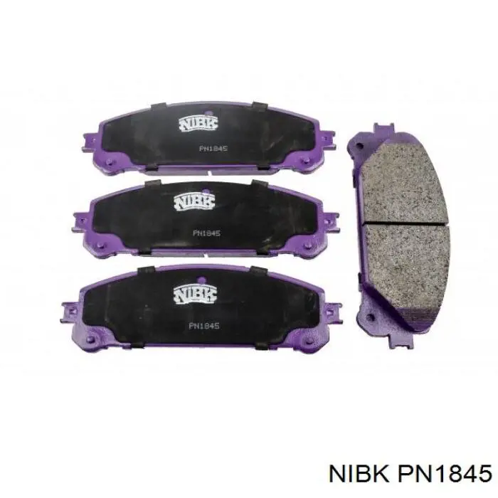 Pastillas de freno PN1845 Nibk
