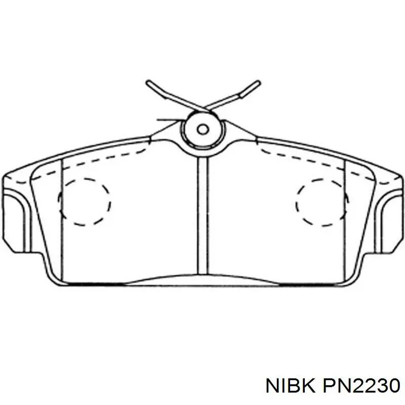 Pastillas de freno delanteras Nissan Primera P11