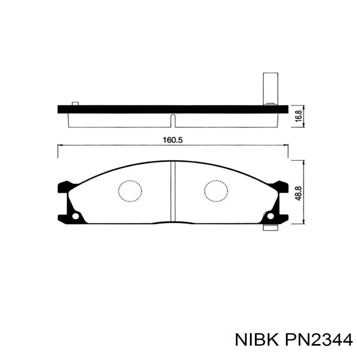 Pastillas de freno delanteras Nissan Terrano 1 WD21