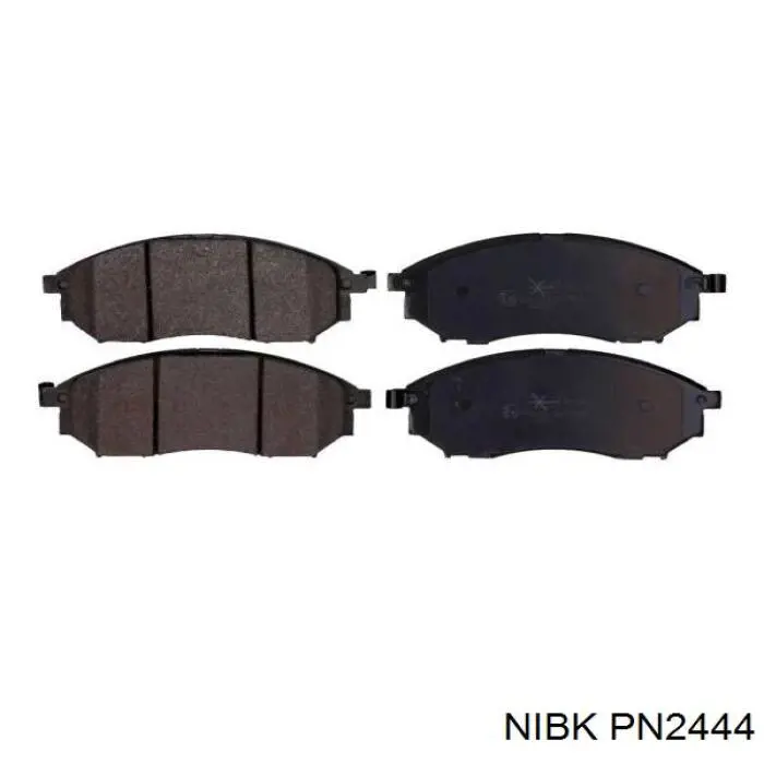 Pastillas de freno delanteras Nissan Navara D40M