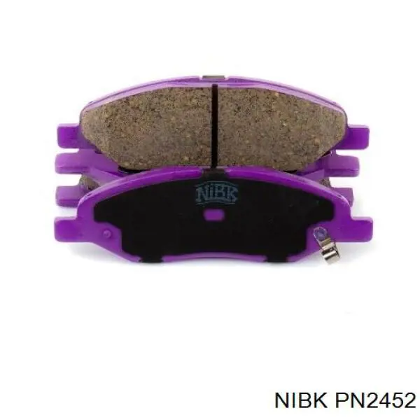 Comprar PN2452 Nibk Pastillas delanteras de freno