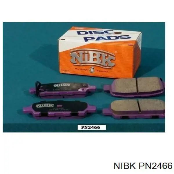 Comprar PN2466 Nibk Pastillas de freno traseras