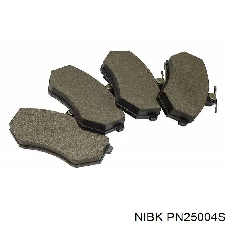 PN25004S Nibk pastillas de freno traseras