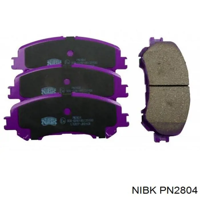 Pastillas freno delanteras Nibk PN2804 precio, desde 21,36 EUR