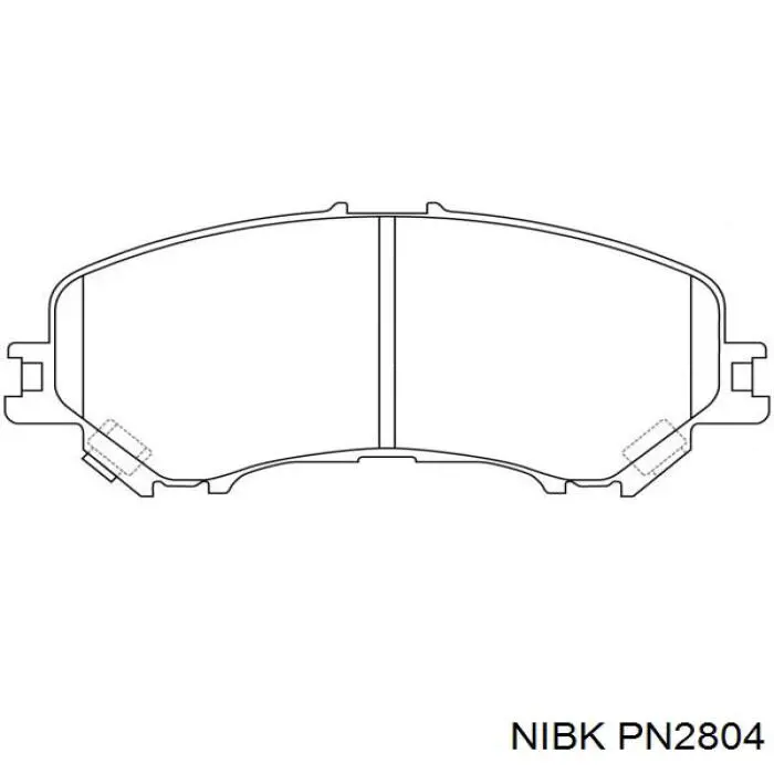 Pastillas de freno delanteras Nissan Qashqai 2 J11