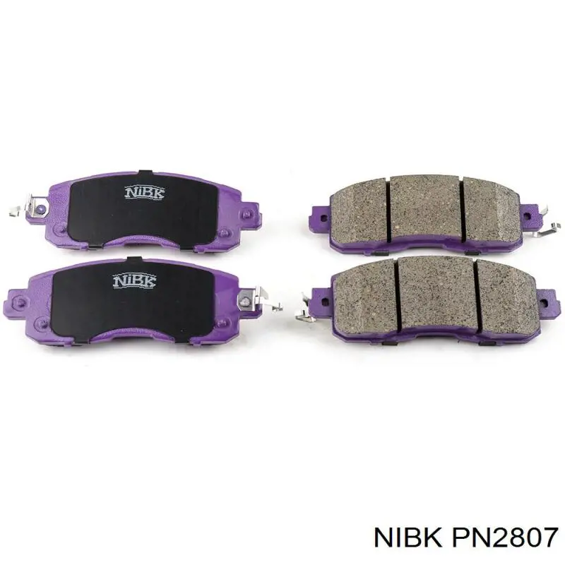 PN2807 Nibk Pastillas delanteras