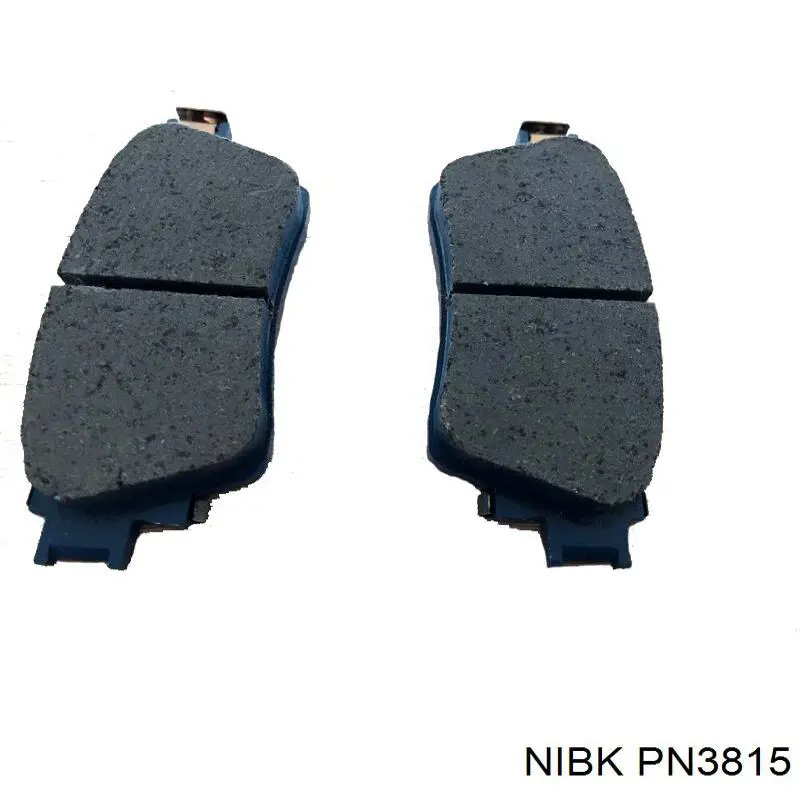 PN3815 Nibk pastillas de freno traseras