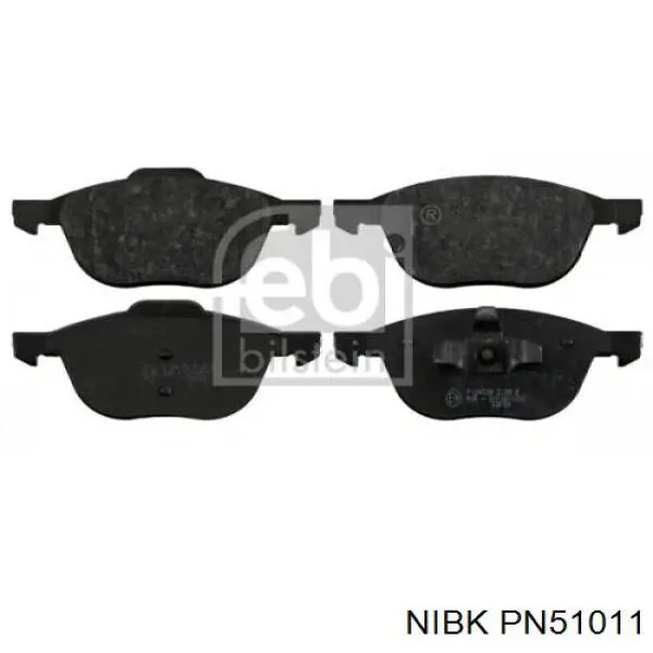 Pastillas de freno delanteras Ford Focus 3 CB8