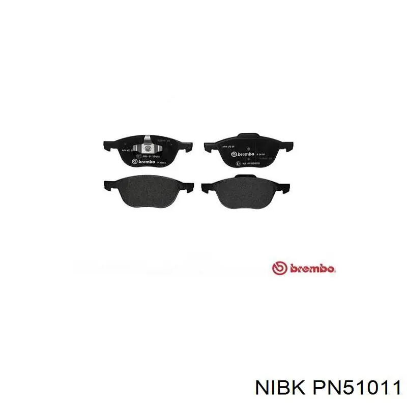 Pastillas de freno delanteras Ford Focus 3 CB8