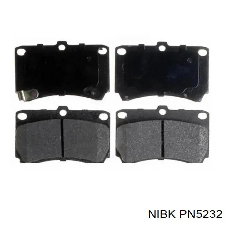 Pastillas de freno delanteras Mazda 323 BA