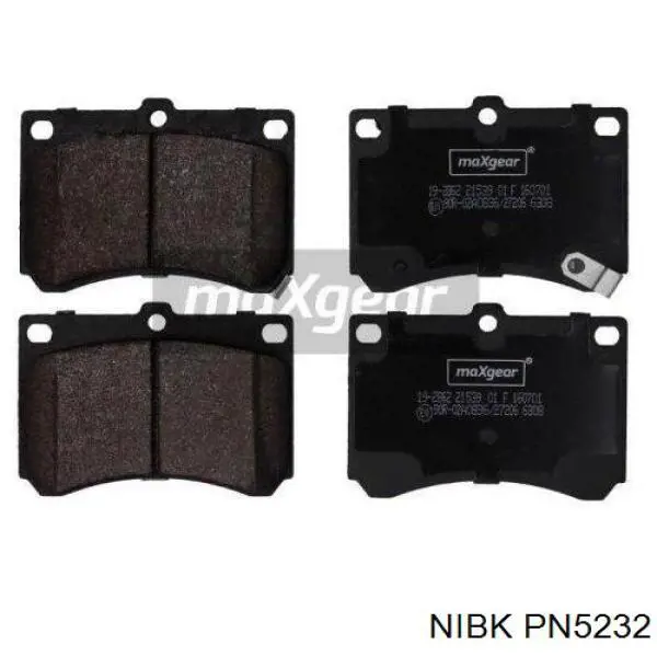 Pastillas de freno delanteras Mazda 323 BA