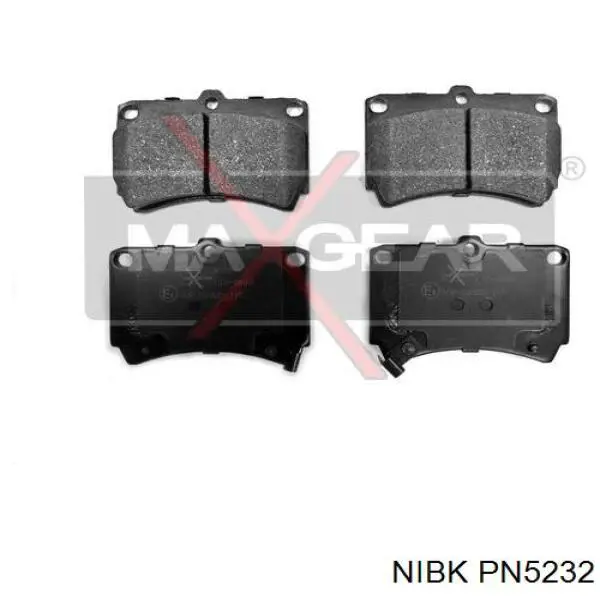 Pastillas de freno delanteras Mazda 323 BA