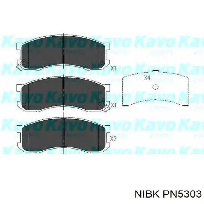 Pastillas freno delanteras Mazda LA013328Z precio, desde 23,21 EUR
