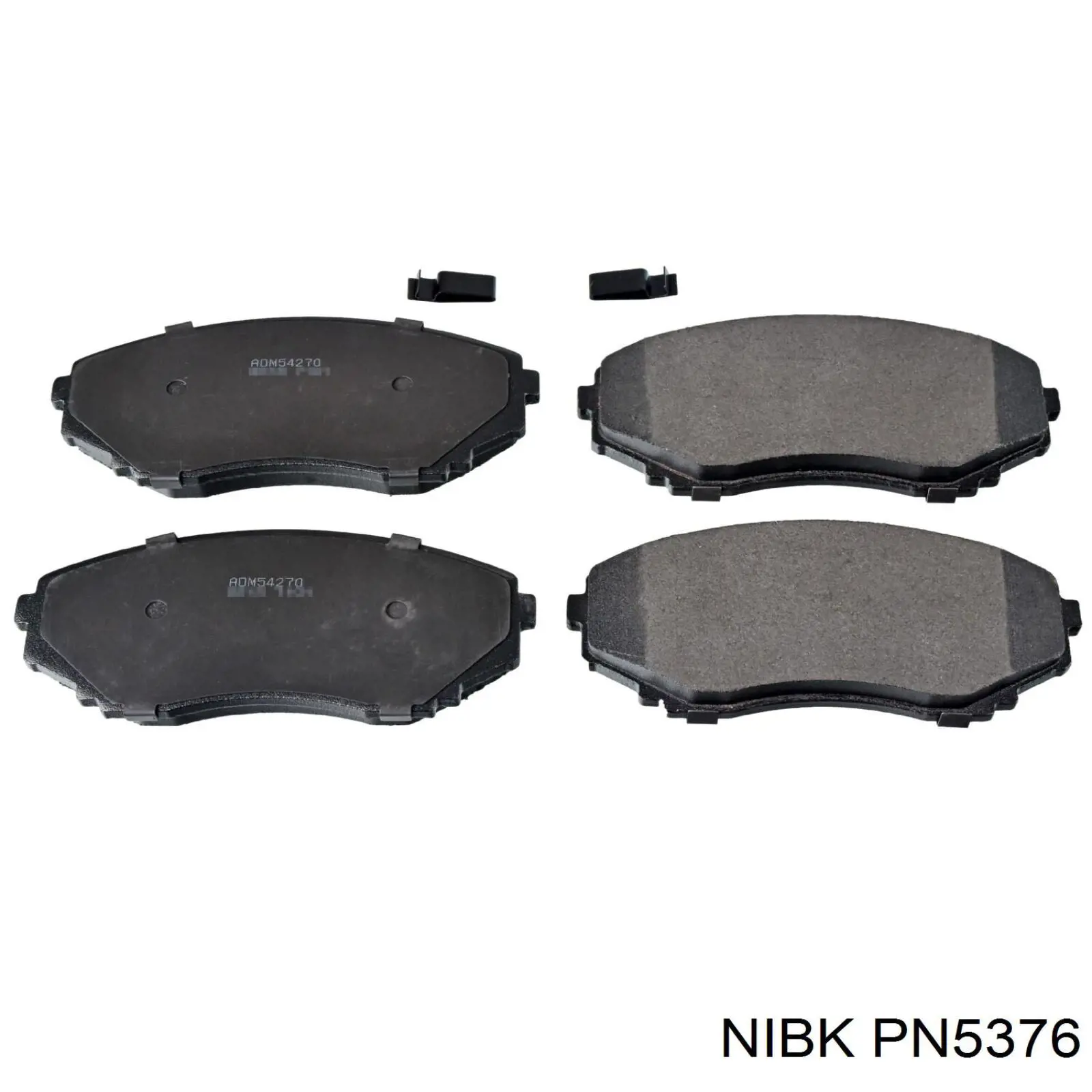Pastillas de freno PN5376 Nibk