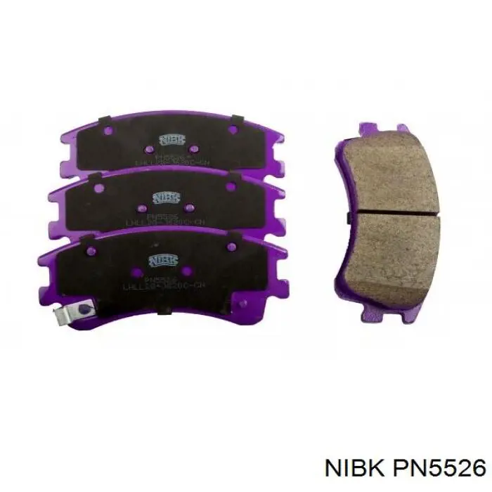 PN5526 Nibk Pastillas delanteras