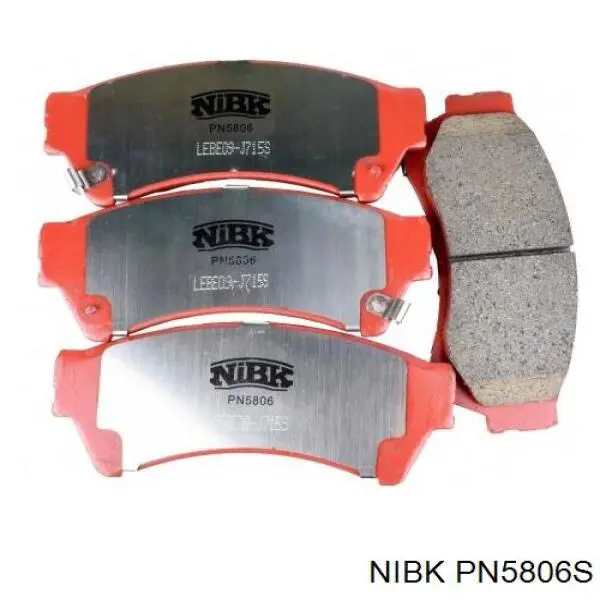 Pastillas de freno PN5806S Nibk