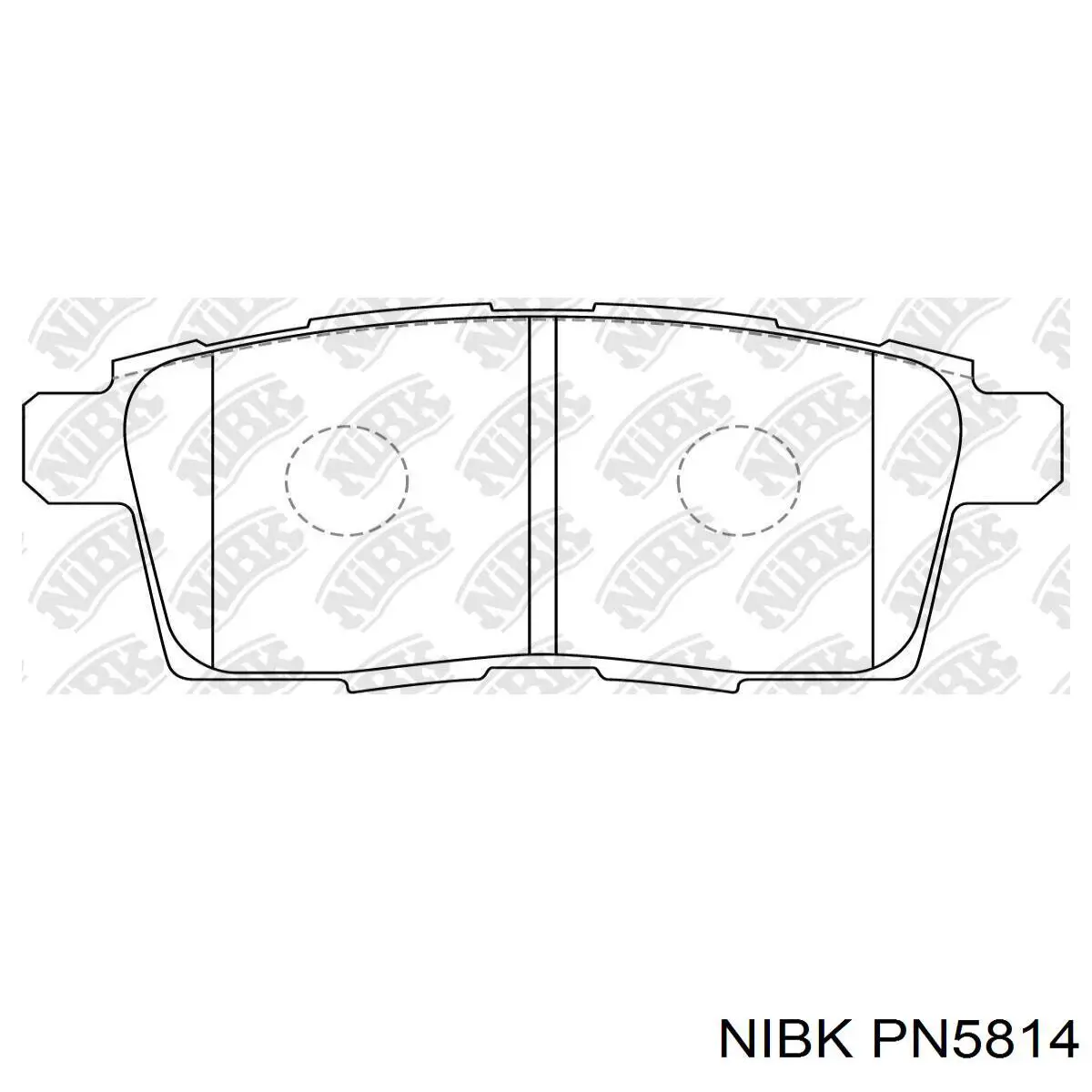 Pastillas traseras de freno Nibk PN5814 precio, desde 25,89 EUR