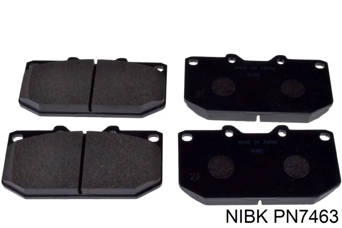 PN7463 Nibk Pastillas delanteras