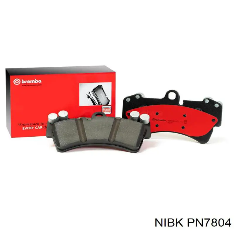 Comprar PN7804 Nibk Pastillas de freno traseras