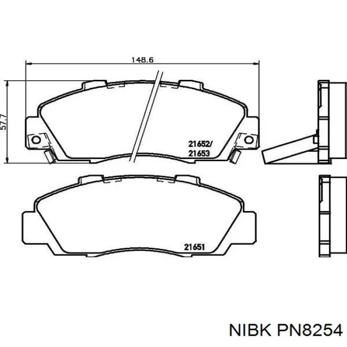 Pastillas de freno delanteras Honda CR-V 1 RD