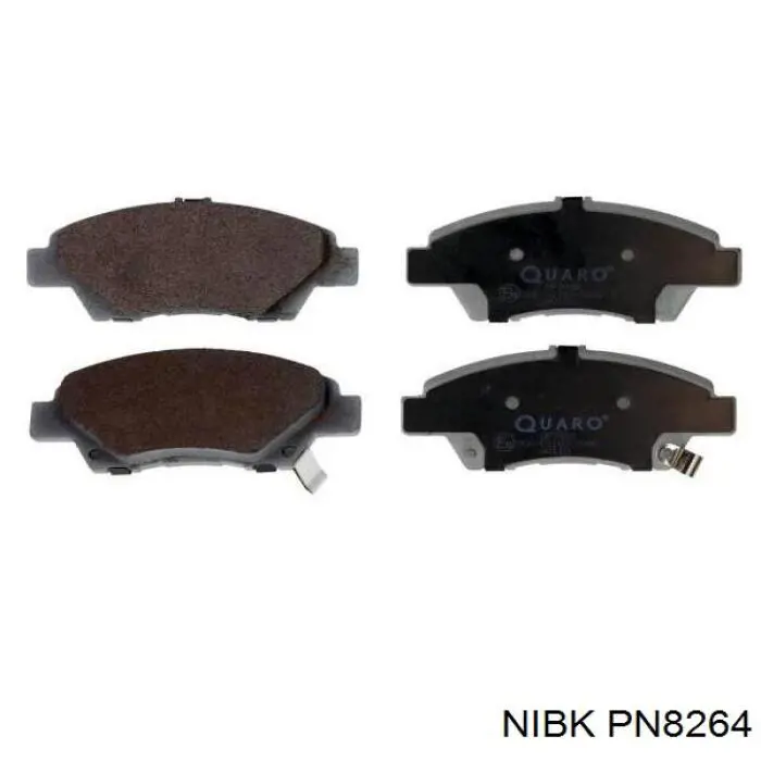 Pastillas freno delanteras Nibk PN8264 precio, desde 21,39 EUR
