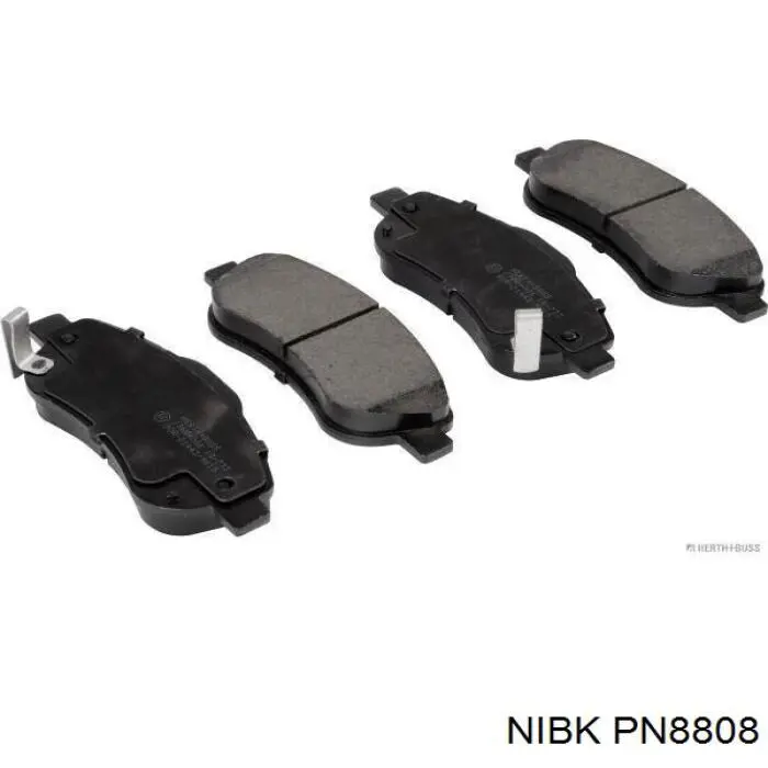 Pastillas de freno PN8808 Nibk