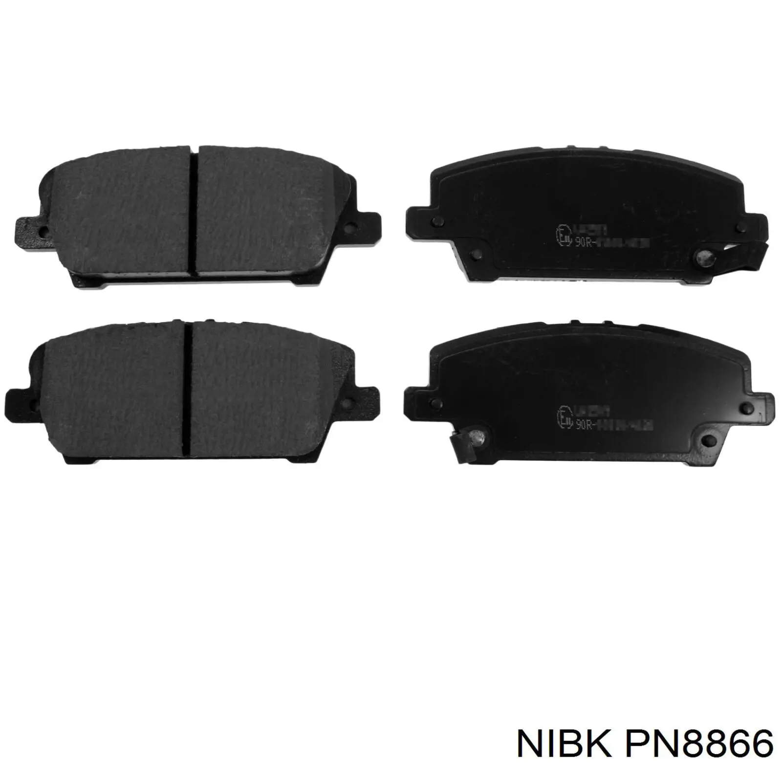 Comprar PN8866 Nibk Pastillas delanteras de freno
