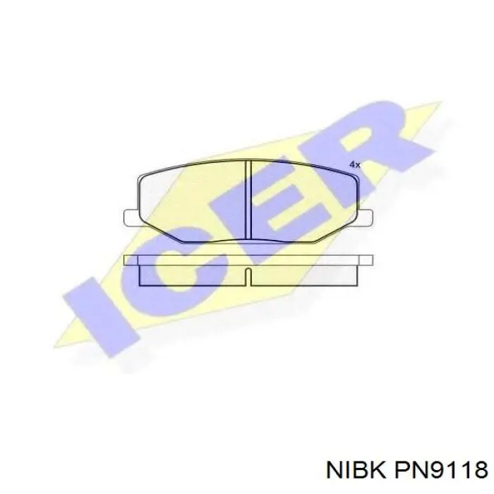 Pastillas de freno delanteras Suzuki Jimny FJ