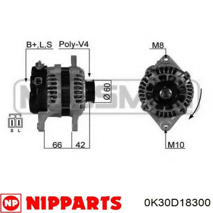 REC20411051 Recoficial Alternador de coche