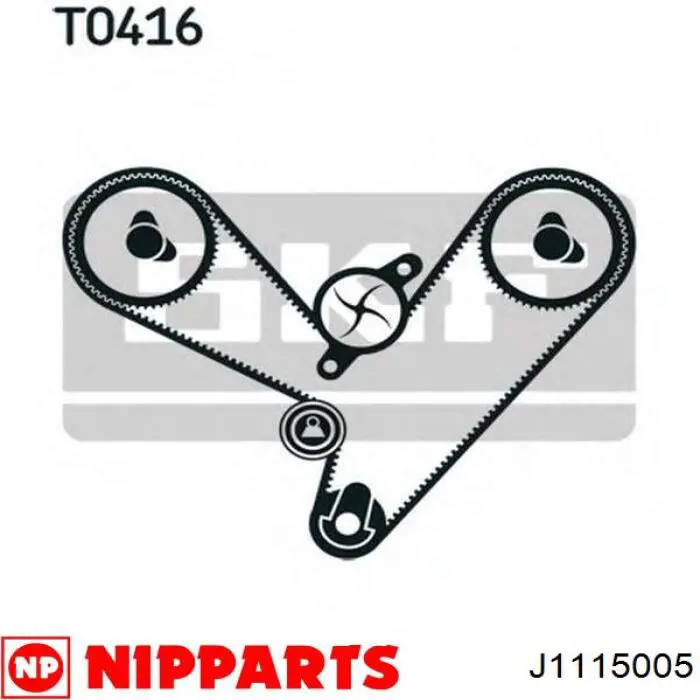 Kit de distribución 530030510 INA