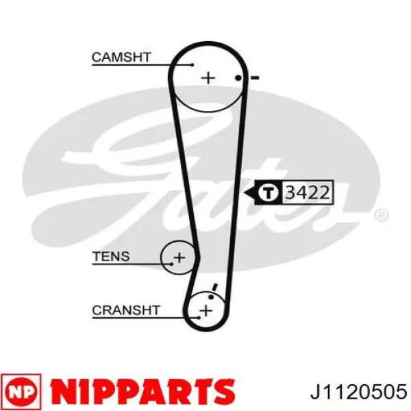 Comprar 101YU20 Gates Correa distribución