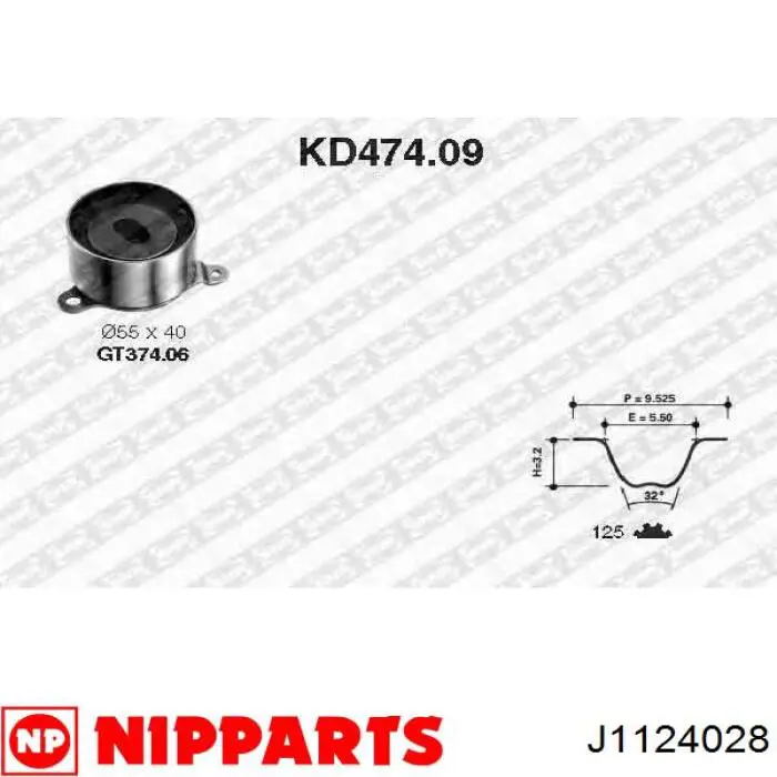 Correa de distribución Kamoka 7000001 precio, desde 34,96 EUR