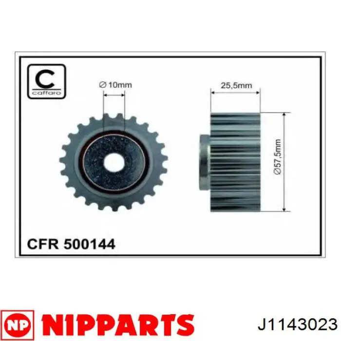 Tensor de la correa de distribución Mazda F80112700B precio, desde 27,17 EUR