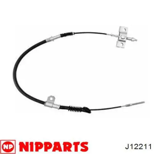 J12211 Nipparts cable de freno de mano delantero