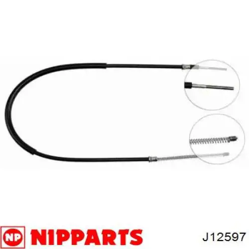 Comprar 1601002 Beca Cables Cable de freno de mano trasero izquierdo